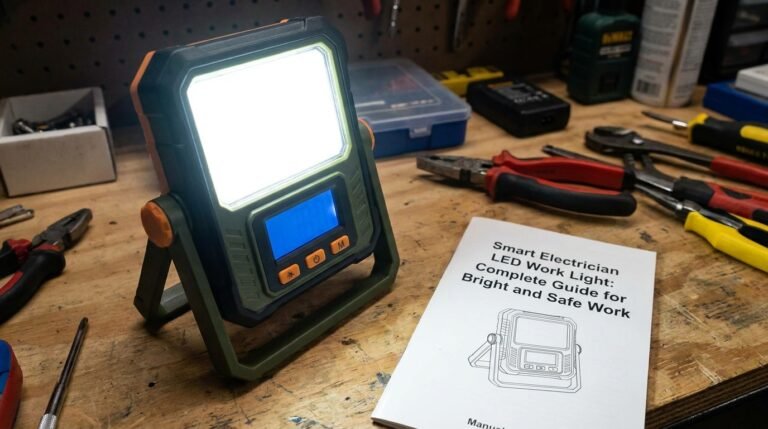 Smart Electrician LED Work Light: Complete Guide for Bright and Safe Work