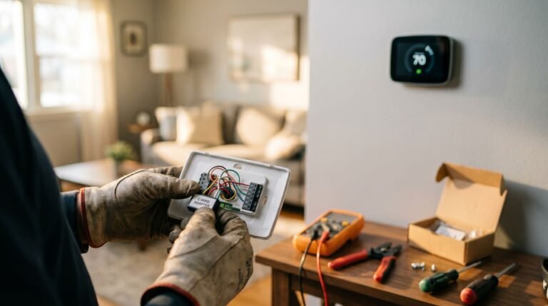 The Real Reason Your Smart Thermostat Needs a C-Wire Adapter (And How to Install One)
