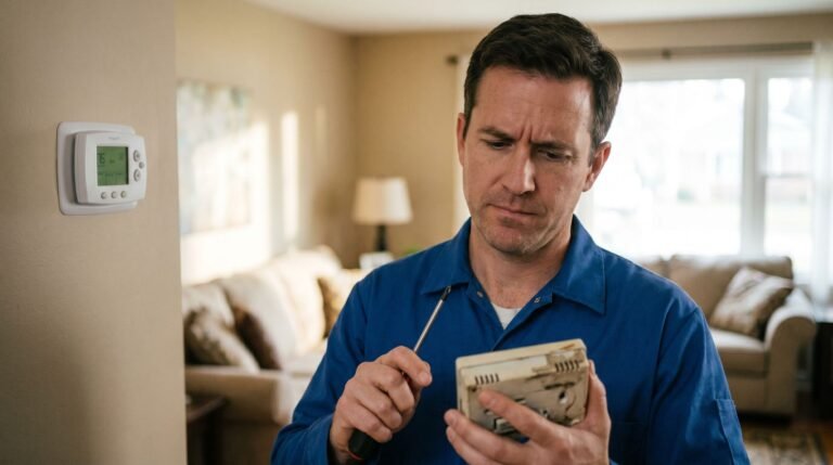 Thermostat Cool On Flashing: Causes, Fixes & Warning Signs