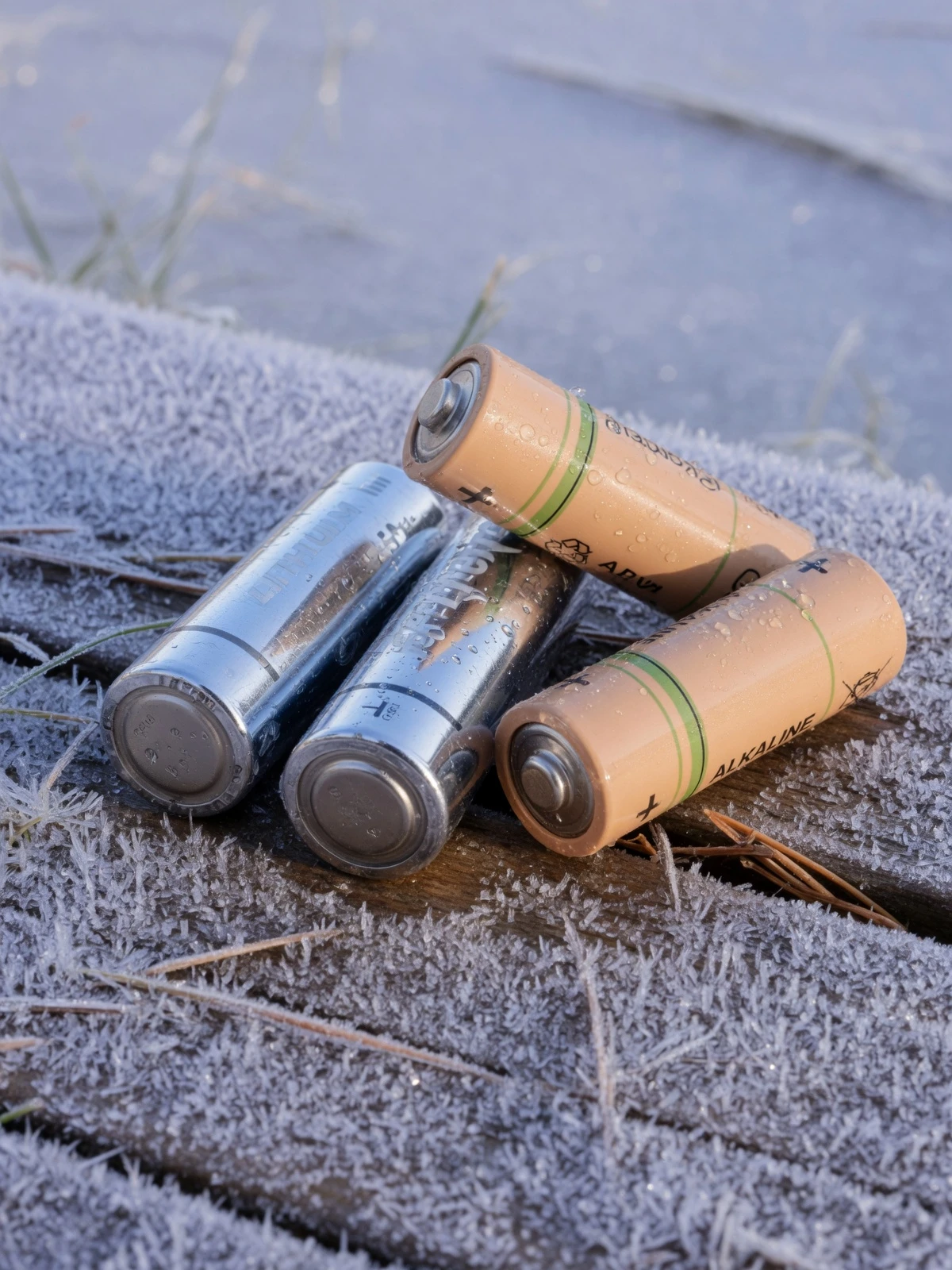 Lithium vs alkaline AA batteries cold weather performance comparison for video doorbells